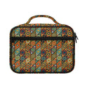Indian Floral Patchwork Pattern Print Briefcase Bible Bag
