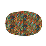 Indian Floral Patchwork Pattern Print Car Side Mirror Covers