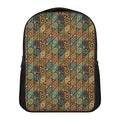 Indian Floral Patchwork Pattern Print Casual Backpack