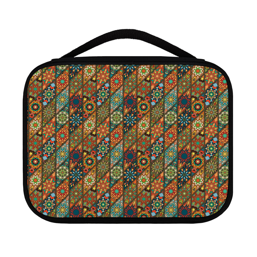 Indian Floral Patchwork Pattern Print Classic Bible Case