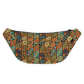 Indian Floral Patchwork Pattern Print Fanny Pack