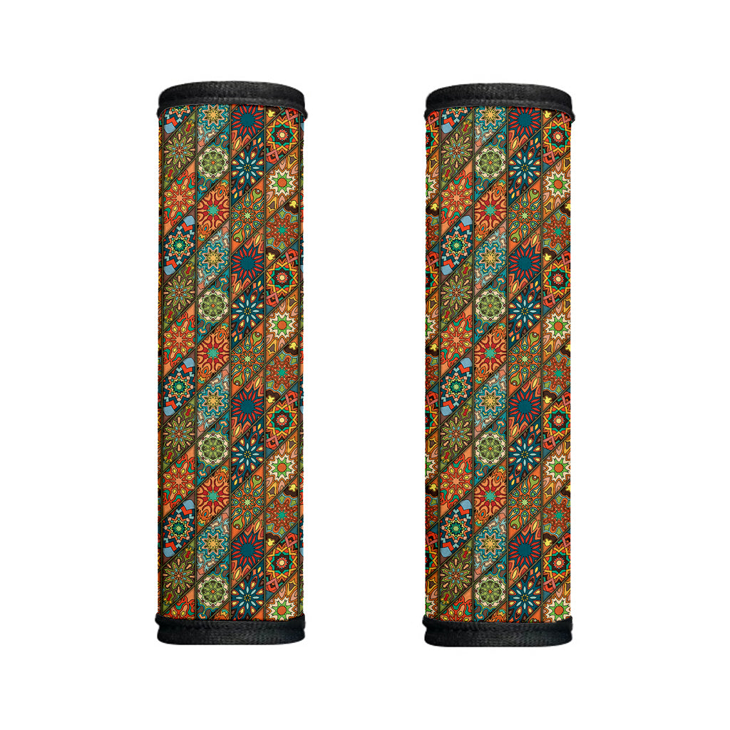 Indian Floral Patchwork Pattern Print Handle Covers
