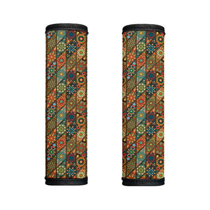 Indian Floral Patchwork Pattern Print Handle Covers