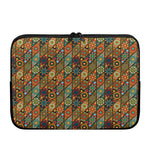 Indian Floral Patchwork Pattern Print Laptop Sleeve