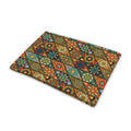 Indian Floral Patchwork Pattern Print Pet Cooling Mat Cover