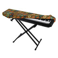 Indian Floral Patchwork Pattern Print Piano Keyboard Cover