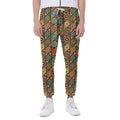 Indian Floral Patchwork Pattern Print Joggers