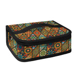 Indian Floral Patchwork Pattern Print Small Lunch Bag