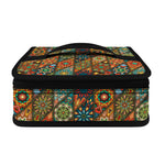 Indian Floral Patchwork Pattern Print Small Lunch Bag