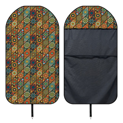 Indian Floral Patchwork Pattern Print Waterproof Car Seat Cover