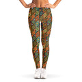 Indian Floral Patchwork Pattern Print Women's Leggings