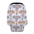 Indian Flower Elephant Pattern Print Baby Seat Cover
