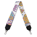 Indian Flower Elephant Pattern Print Bag Strap