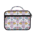 Indian Flower Elephant Pattern Print Briefcase Bible Bag