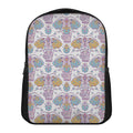 Indian Flower Elephant Pattern Print Casual Backpack