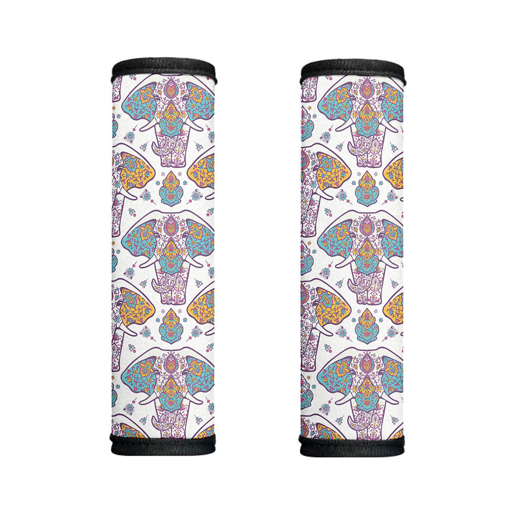 Indian Flower Elephant Pattern Print Handle Covers