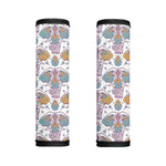 Indian Flower Elephant Pattern Print Handle Covers