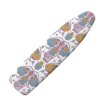 Indian Flower Elephant Pattern Print Ironing Board Cover