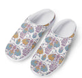 Indian Flower Elephant Pattern Print Mesh Casual Shoes