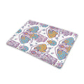Indian Flower Elephant Pattern Print Pet Cooling Mat Cover