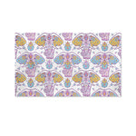 Indian Flower Elephant Pattern Print Polyester Flag