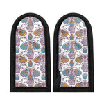 Indian Flower Elephant Pattern Print Skillet Handle Cover
