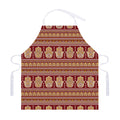 Indian Hamsa Hand Print Adjustable Apron