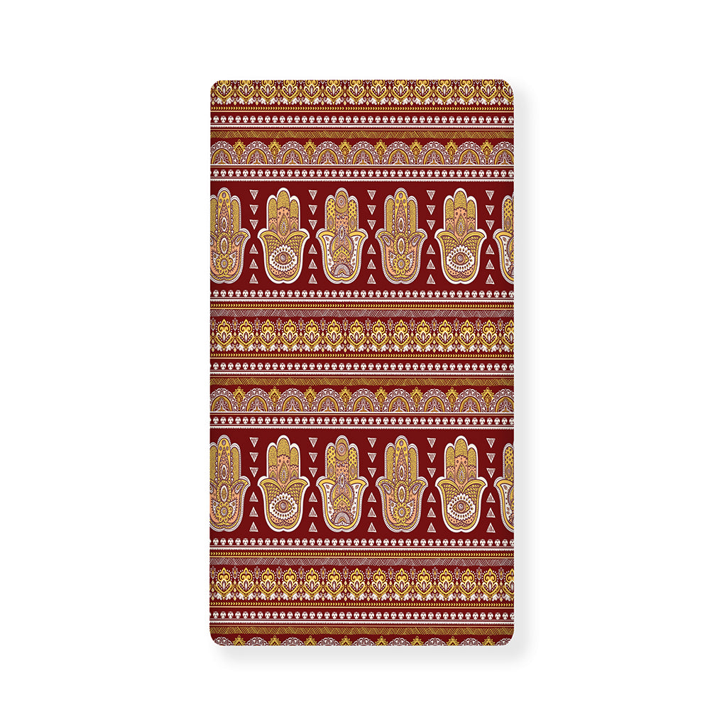 Indian Hamsa Hand Print Baby Crib Sheet