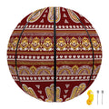 Indian Hamsa Hand Print Basketball