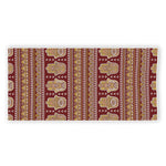 Indian Hamsa Hand Print Beach Towel