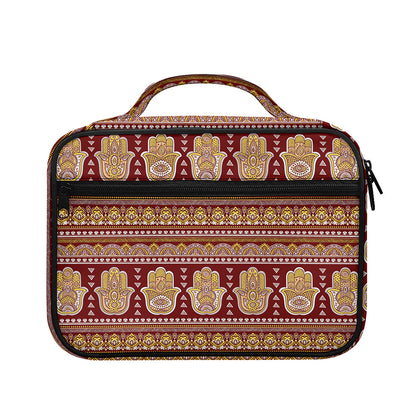 Indian Hamsa Hand Print Briefcase Bible Bag