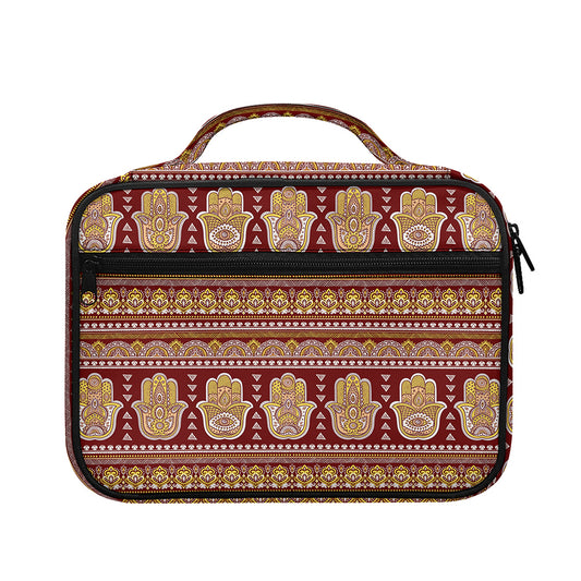 Indian Hamsa Hand Print Briefcase Bible Bag