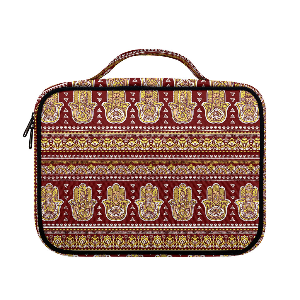 Indian Hamsa Hand Print Briefcase Bible Bag