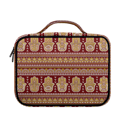 Indian Hamsa Hand Print Briefcase Bible Bag