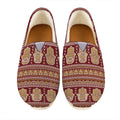 Indian Hamsa Hand Print Casual Shoes