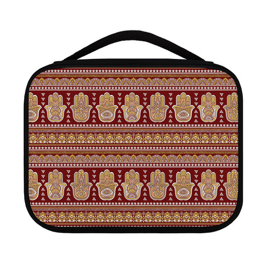 Indian Hamsa Hand Print Classic Bible Case