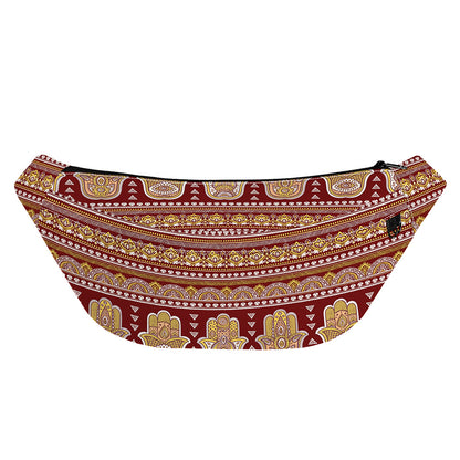 Indian Hamsa Hand Print Fanny Pack