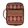 Indian Hamsa Hand Print Front Pocket Bible Bag