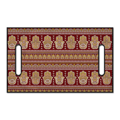 Indian Hamsa Hand Print Golf Cart Seat Cover