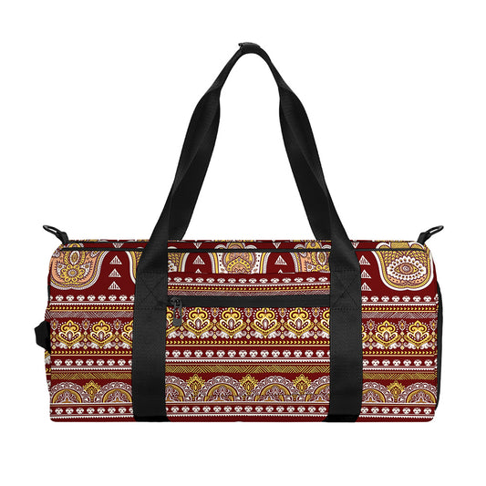 Indian Hamsa Hand Print Gym Bag