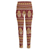 Indian Hamsa Hand Print High-Waisted Pocket Leggings