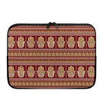 Indian Hamsa Hand Print Laptop Sleeve