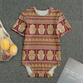 Indian Hamsa Hand Print Men's Bodysuit