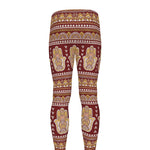 Indian Hamsa Hand Print Men's leggings