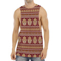 Indian Hamsa Hand Print Men's Muscle Tank Top