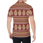 Indian Hamsa Hand Print Men's Shirt