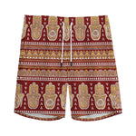 Indian Hamsa Hand Print Men's Sports Shorts