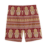 Indian Hamsa Hand Print Men's Sports Shorts