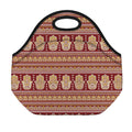 Indian Hamsa Hand Print Neoprene Lunch Bag