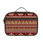 Indian Hamsa Hand Print Portable Lunch Bag